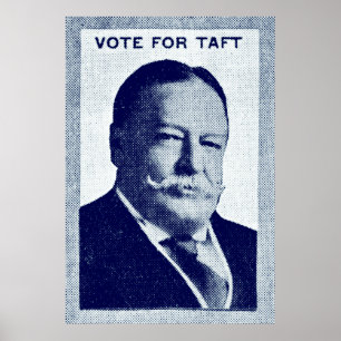 Poster Voto 1912 para Taft