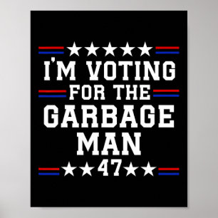 Poster Voto No Lixeiro - Lixo Para Trump