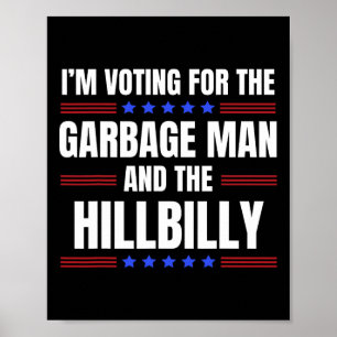 Poster Voto no Lixeiro, o Trump Caipira