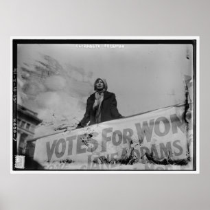 Póster Votos de Elizabeth Freeman para mulheres