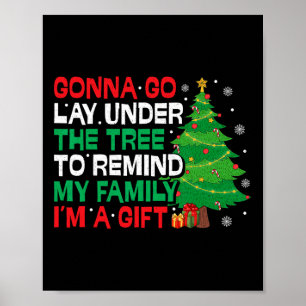 Poster Vou Me Deitar Debaixo Da Árvore Família Divertida