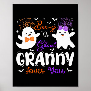 Poster Vovó Boo-y Ou Ghoul Ama-Te Ghost Gende Louco