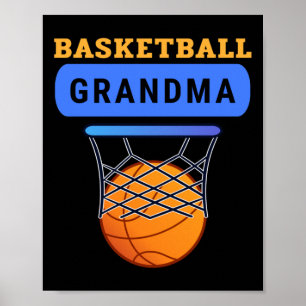 Poster Vovó de basquete