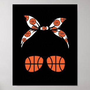Poster Vovó de basquete Viva Mensagem