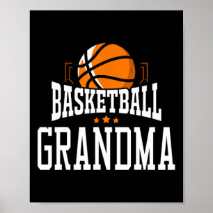 Poster Vovó de basquetebol