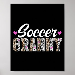 Poster Vovó de Futebol de uma Vovó de Futebol Vovó Vovó L