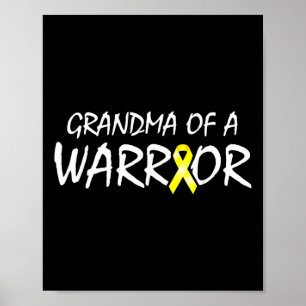 Poster Vovó de um Cancer de Guerra Infantil Ri