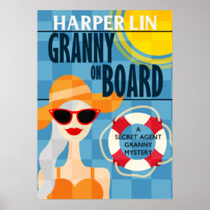 POSTER vovó em Conselho pelo Harper Lin Book