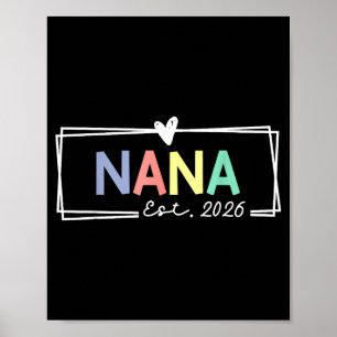 Poster Vovó Est 2026 Promovida a Avó 2026 Para Vovó