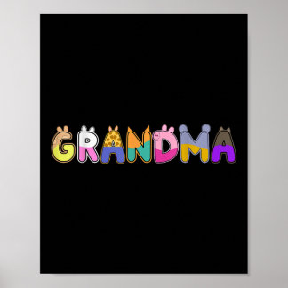 Poster Vovó Familiar Desortações do Partido dos Porcos