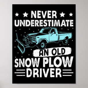 Poster Vovô Nunca Subestime Um Velho Motorista de Limpa N