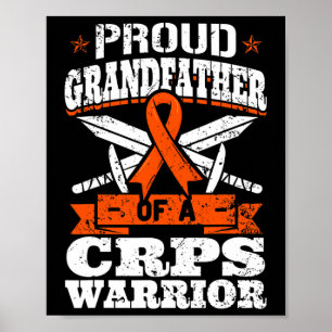Poster Vovô Orgulhoso De Um Guerreiro Do Crps Sensibilizo