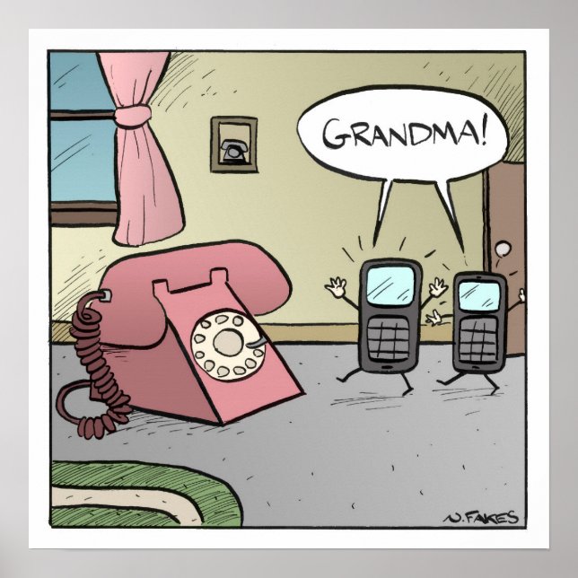 Poster Vovó! Pôster (Frente)