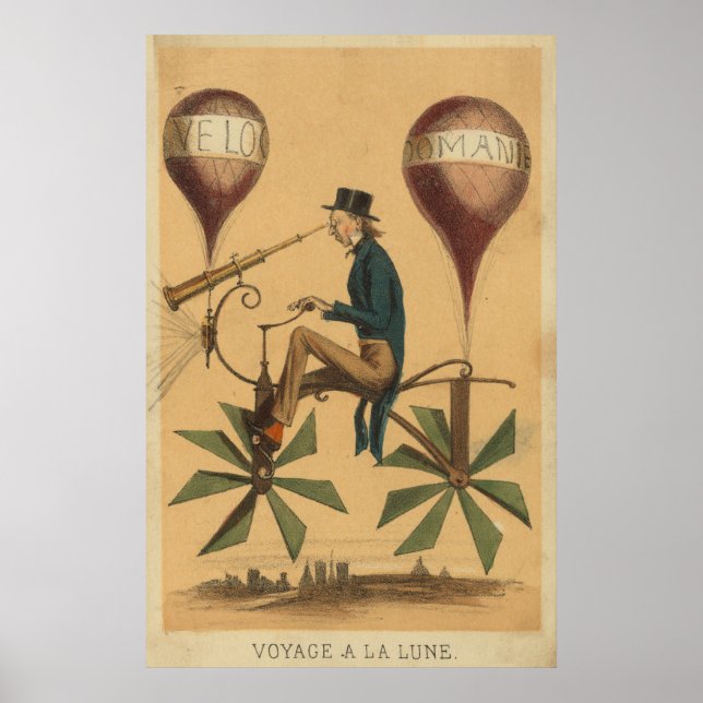 Poster Voyage a la lune (Frente)