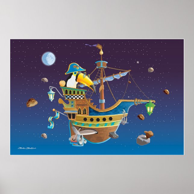 Póster Voyage tucanos (Frente)