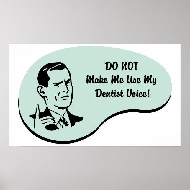Póster Voz Dentista (Frente)