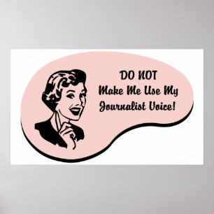 Poster Voz do journalista