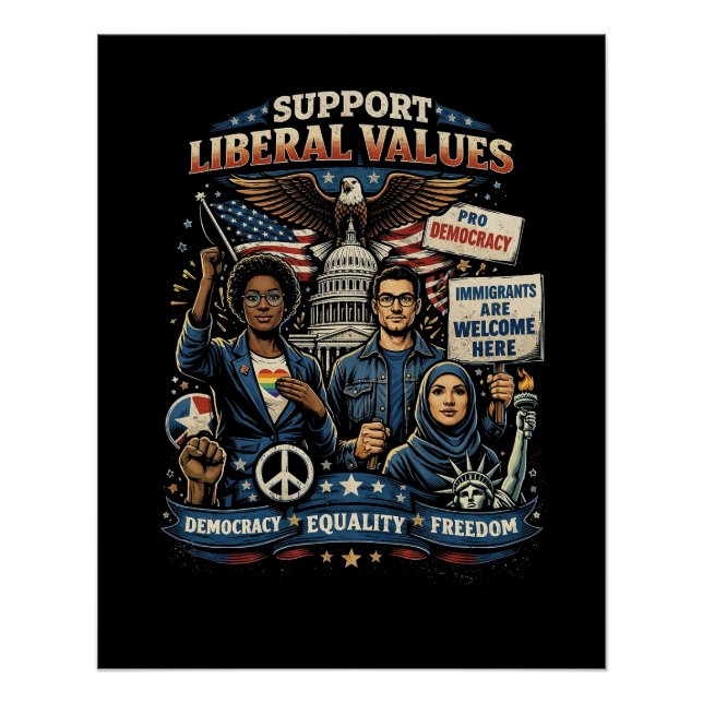 Póster Vozes da Liberdade (Frente)