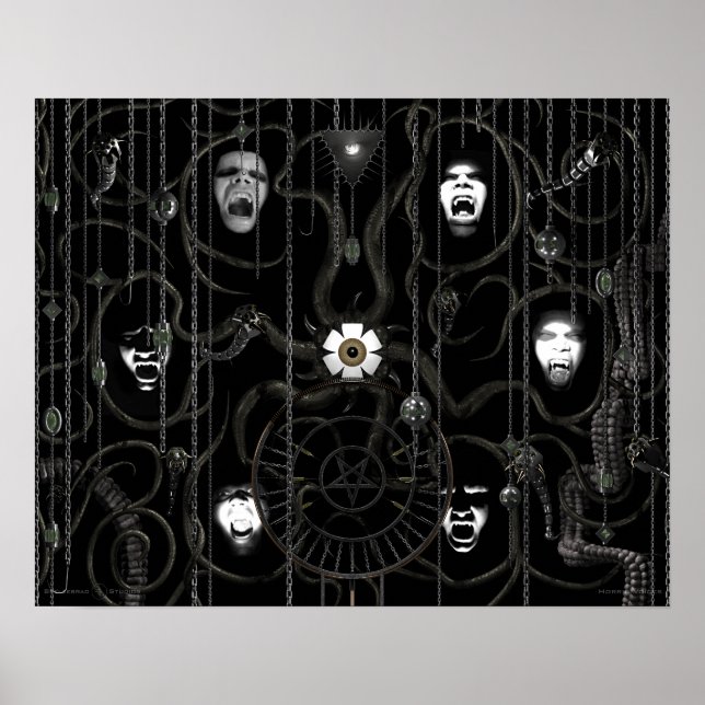 Poster Vozes Horríveis (Frente)