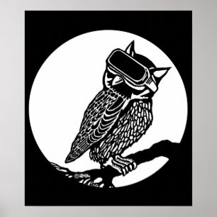 Póster VR Owl
