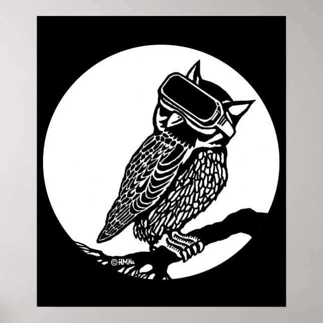 Póster VR Owl (Frente)