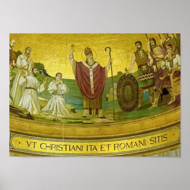 POSTER VT CHRISTIANI ITA ET ROMANI SITIS (Frente)