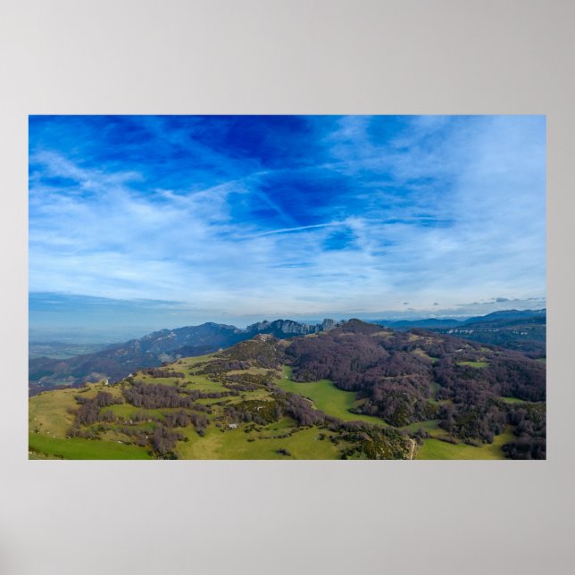 Poster vue montagne de léoncel (Frente)