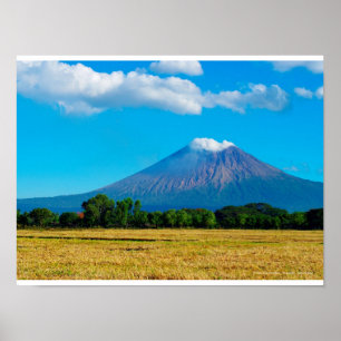 Póster Vulcão San Cristobal, Nicarágua