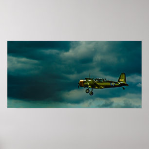 Póster Vultee BT-13A