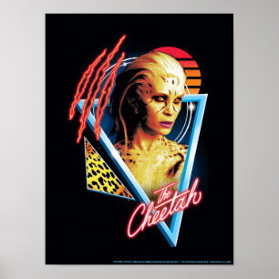 Poster W84  Crachá De Caracteres De Retrowave De Chita