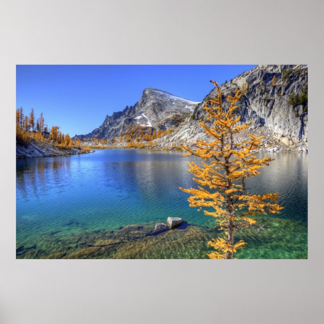 Póster WA, Alpine Lakes Wilderness, Enchantment 4 (Frente)