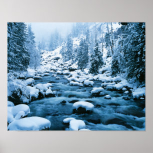 Poster WA, Floresta Nacional de Wenatchee, Cascade