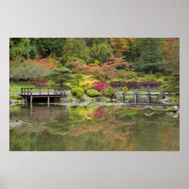 Póster WA, Seattle, Arboreto do Parque Washington, 3 (Frente)