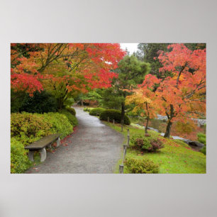 Póster WA, Seattle, Washington Park Arboretum, 2