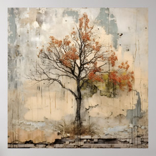 Poster Wabi Sabi - Arte de Estilo Japonês