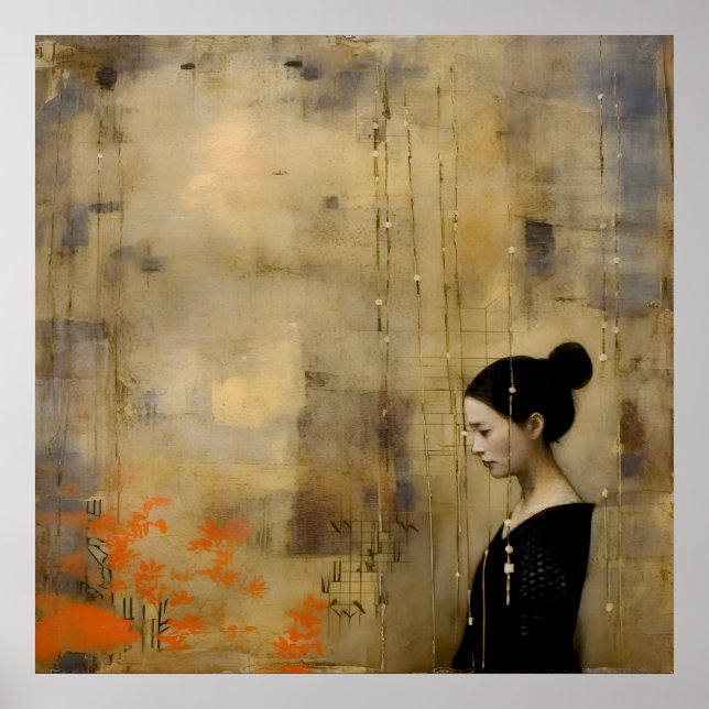 Poster Wabi Sabi - Arte de Estilo Japonês (Frente)