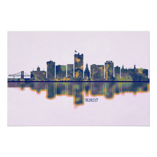 Póster Waco Skyline