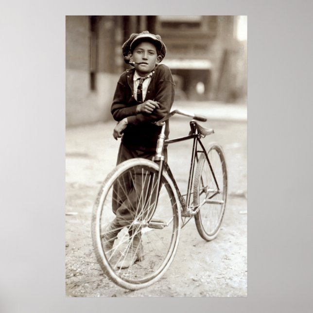 PÓSTER WACO TEXAS MESSENGER BOY 1913 (Frente)