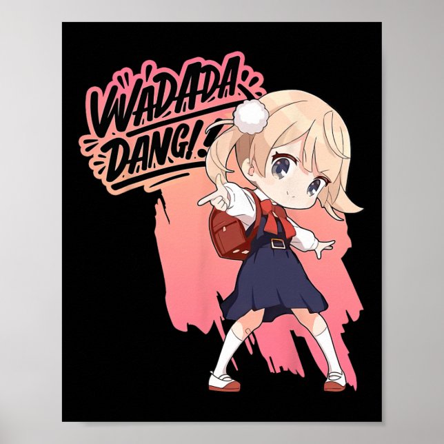 Poster Wadada Dang Shigure Ui Loli Dance Dance Anime Gi (Frente)