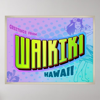 Poster WAIKIKI