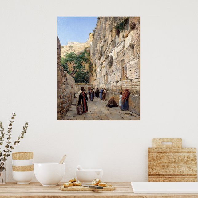 Poster Wailing Wall | Gustav Bauernfeind | (Cozinha)