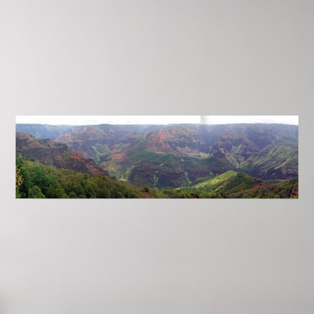 Poster Waimea Canyon (Frente)