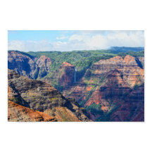 Waipoo Falls em Waimea Canyon, Kauai, Havaí