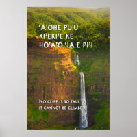 Waipo'o Falls, Kauai, motivação do Havaí
