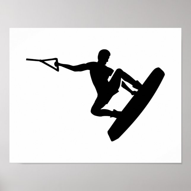 Póster Wakeboarder (Frente)