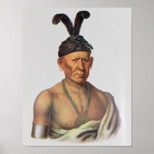 Poster Wakechai ou "Eagle de agachamento", um chefe de