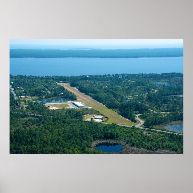 Poster Wakulla County / Aeroporto de Panacea (2J0) maio d (Frente)