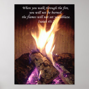 Póster Walk Through The Fire