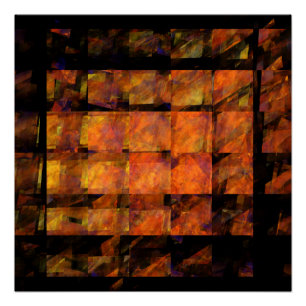Póster Wall Abstrato Art