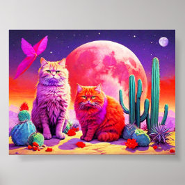 Poster Wall Art for Cat Lovers